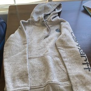 Women’s Gray Carhartt Relaxed Fit Sweatshirt